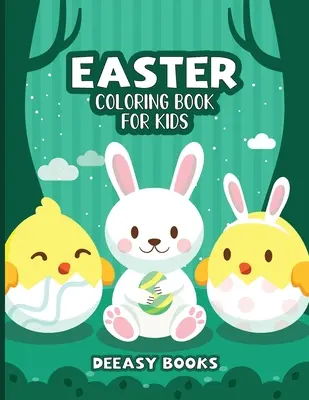 Caiet de colorat de Paște pentru copii - Easter Coloring Book For Kids