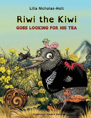 Riwi the Kiwi se duce să-și caute ceaiul (OpenDyslexic) - Riwi the Kiwi Goes Looking for his Tea (OpenDyslexic)