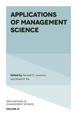 Aplicații ale științei managementului - Applications of Management Science