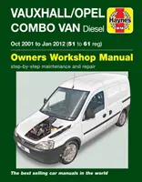 Vauxhall/Opel Combo Diesel Van (octombrie 2001 - ianuarie 2012) de la 51 la 61 - Vauxhall/Opel Combo Diesel Van (Oct 2001 To Jan 2012) 51 To 61