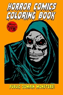 Cărți de colorat Horror Comics - Horror Comics Coloring Books