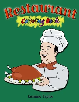 Restaurant Carte de colorat - Restaurant Coloring Book