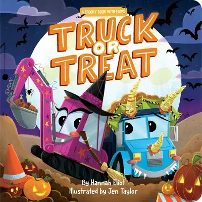Truck or Treat: O carte înfricoșătoare cu clape - Truck or Treat: A Spooky Book with Flaps