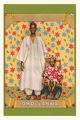 Jurnal de epocă Bărbat african cu copil - Vintage Journal African Man with Child