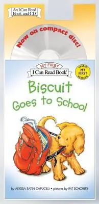 Biscuit Goes to School Carte și CD [Cu CD] - Biscuit Goes to School Book and CD [With CD]
