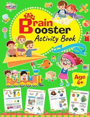 Carte de activități pentru stimularea creierului - vârsta 4 - Brain Booster Activity Book - Age 4