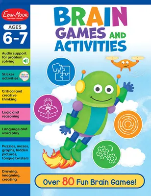 Brain Games and Activities, Ages 6 - 7 Carte de lucru - Brain Games and Activities, Ages 6 - 7 Workbook