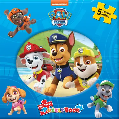 Paw Patrol Prima mea carte puzzle - Paw Patrol My First Puzzle Book