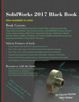 SolidWorks 2017 Carte neagră - SolidWorks 2017 Black Book