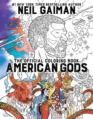 American Gods: The Official Coloring Book: O carte de colorat - American Gods: The Official Coloring Book: A Coloring Book