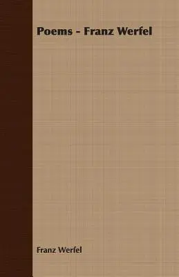 Poezii - Franz Werfel - Poems - Franz Werfel