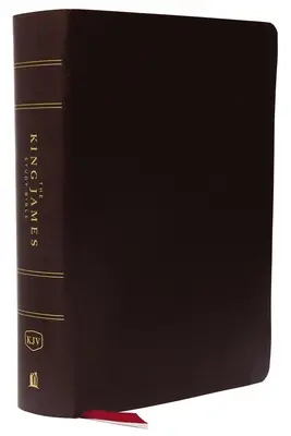 Biblia de studiu King James, ediție în piele, Burgundia, indexată, full color - The King James Study Bible, Bonded Leather, Burgundy, Indexed, Full-Color Edition