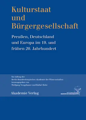 Kulturstaat și Brgergesellschaft - Kulturstaat und Brgergesellschaft