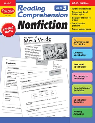 Înțelegerea lecturii: Nonficțiune, clasa 3 Resurse pentru profesori - Reading Comprehension: Nonfiction, Grade 3 Teacher Resource