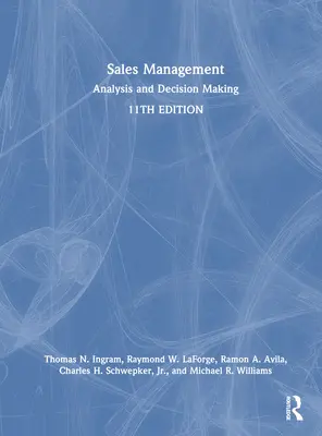 Managementul vânzărilor: Analiză și luare de decizii - Sales Management: Analysis and Decision Making
