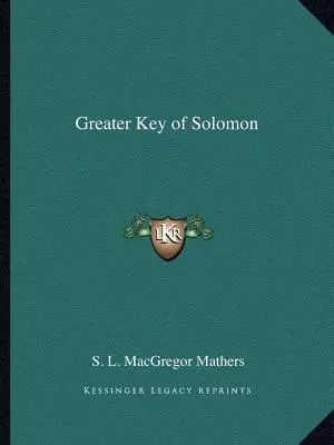 Marea Cheie a lui Solomon - Greater Key of Solomon
