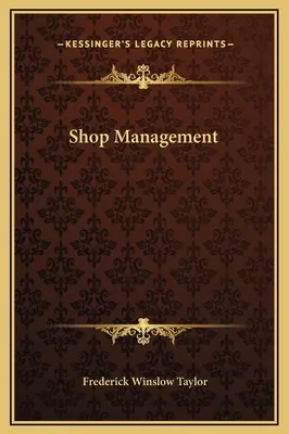 Managementul magazinelor - Shop Management
