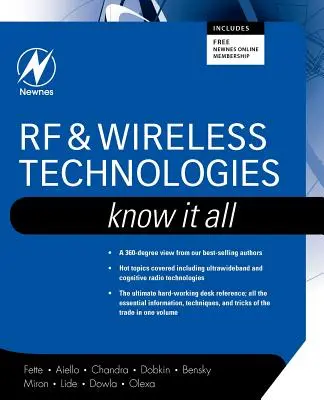 Tehnologii RF și fără fir: Know It All [Cu CDROM] - RF and Wireless Technologies: Know It All [With CDROM]
