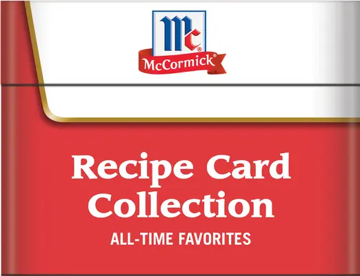 McCormick All-Time Favorites - Cutie de colecție cu cărți de rețete - McCormick All-Time Favorites - Recipe Card Collection Tin