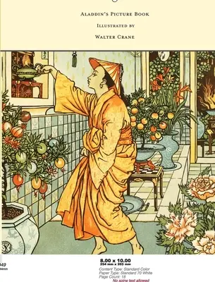 Cartea ilustrată a lui Aladdin - Ilustrată de Walter Crane - Aladdin's Picture Book - Illustrated by Walter Crane