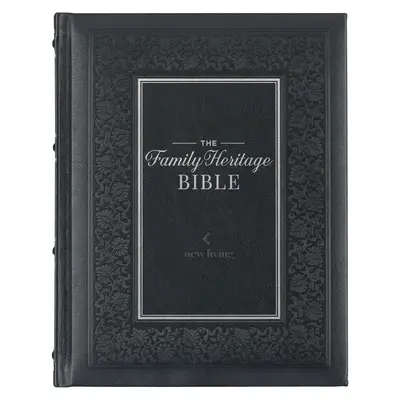NLT Family Heritage Bible, Biblie devoțională de studiu pentru familie cu caractere mari, New Living Translation Holy Bible Faux Leather Hardcover, Additional Interac - NLT Family Heritage Bible, Large Print Family Devotional Bible for Study, New Living Translation Holy Bible Faux Leather Hardcover, Additional Interac