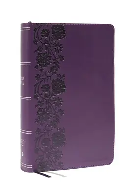 Kjv, Biblie de referință cu o singură coloană, mărime personală, tipărită mare, Leathersoft, violet, litere roșii, indexată cu degetul mare, imprimare confortabilă: Sfânta Biblie, King James Ve - Kjv, Personal Size Large Print Single-Column Reference Bible, Leathersoft, Purple, Red Letter, Thumb Indexed, Comfort Print: Holy Bible, King James Ve