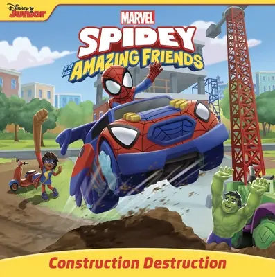 Spidey și prietenii săi minunați Construcții Distrugere - Spidey and His Amazing Friends Construction Destruction