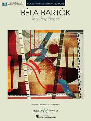 Bartok: Zece piese ușoare pentru pian (Carte/Online Media) - Bartok: Ten Easy Pieces for Piano (Book/Online Media)