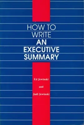 Cum să scrii un rezumat executiv - How to Write an Executive Summary