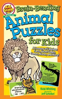 Puzzle-uri cu animale pentru copii: O comoară de fapte fabuloase, coduri secrete, jocuri, labirinturi și multe altele! - Brain-Bending Animal Puzzles for Kids: A Treasury of Fabulous Facts, Secret Codes, Games, Mazes, and More!