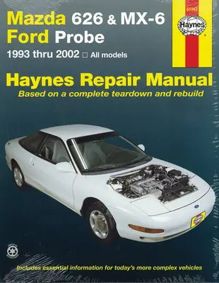 Mazda 626 (93 - 02) - 1993 până în 2002 - Mazda 626 (93 - 02) - 1993 to 2002