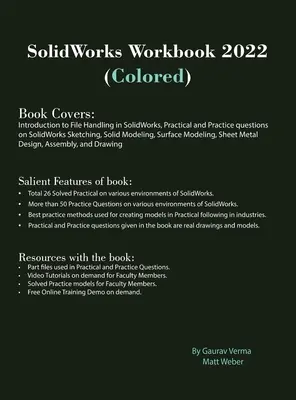 SolidWorks Workbook 2022 (colorată) - SolidWorks Workbook 2022 (Colored)