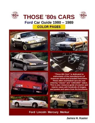 Mașinile anilor '80 - Ford - Those 80s Cars - Ford