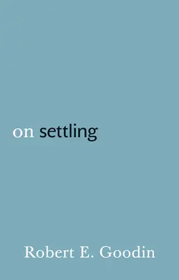 Cu privire la decontare - On Settling