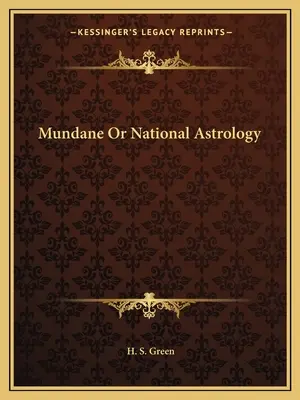 Astrologie mundană sau națională - Mundane or National Astrology