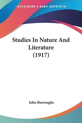 Studii în natură și literatură (1917) - Studies In Nature And Literature (1917)