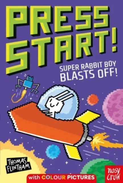 Apasă Start! Super Rabbit Boy explodează! - Press Start! Super Rabbit Boy Blasts Off!