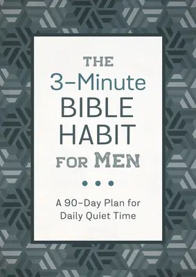 Obiceiul biblic de 3 minute pentru bărbați: Un plan de 90 de zile pentru studiul zilnic al Scripturii (Sanford (Decedat) David) - The 3-Minute Bible Habit for Men: A 90-Day Plan for Daily Scripture Study (Sanford (Deceased) David)