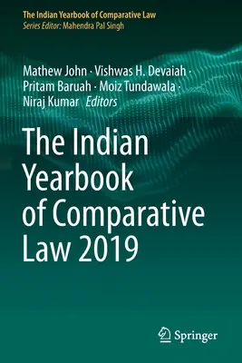 Anuarul indian de drept comparat 2019 - The Indian Yearbook of Comparative Law 2019