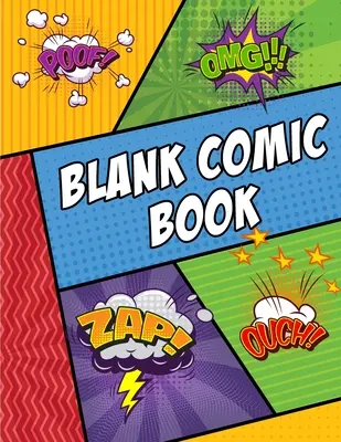 Carte albă de benzi desenate - Blank Comic Book