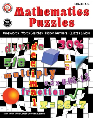Caiet de lucru pentru puzzle-uri matematice - Mathematics Puzzles Workbook