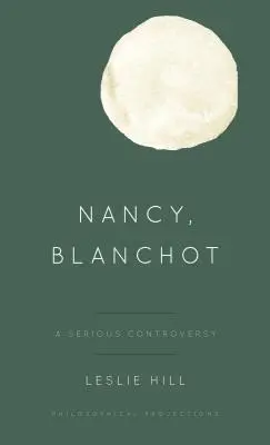 Nancy, Blanchot: O controversă serioasă - Nancy, Blanchot: A Serious Controversy