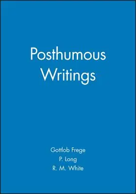 Scrieri postume - Posthumous Writings