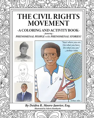 Mișcarea pentru drepturile civile: O carte de colorat și de activități - The Civil Rights Movement: A Coloring and Activity Book