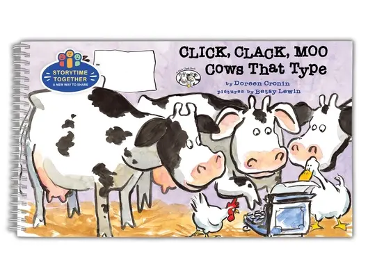 Click, Clack, Moo: Cows That Type (Ediția Storytime Together) - Click, Clack, Moo: Cows That Type (Storytime Together Edition)