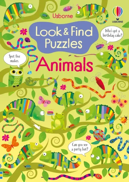Caută și găsește puzzle-uri cu animale - Look and Find Puzzles Animals