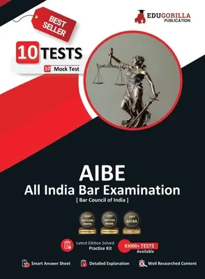 Cartea AIBE 2023: All India Bar Examination condus de Bar Council of India - 10 teste simulate complete (1000 de întrebări rezolvate) cu acces gratuit la - AIBE Book 2023: All India Bar Examination Conducted by Bar Council of India - 10 Full Length Mock Tests (1000 Solved Questions) with F