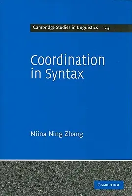 Coordonarea în sintaxă - Coordination in Syntax