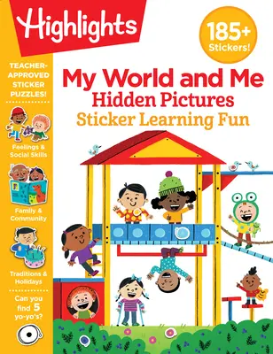 Lumea mea și cu mine Imagini ascunse Sticker de învățare distractivă - My World and Me Hidden Pictures Sticker Learning Fun