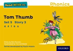 Read Write Inc. Phonics: Galben Set 5 Cărți de povești 3 Tom Thumb - Read Write Inc. Phonics: Yellow Set 5 Storybook 3 Tom Thumb